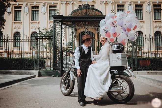 Ảnh cưới 50 năm gây chú ý của nghệ sĩ già Mai Ngọc Căn ảnh 5