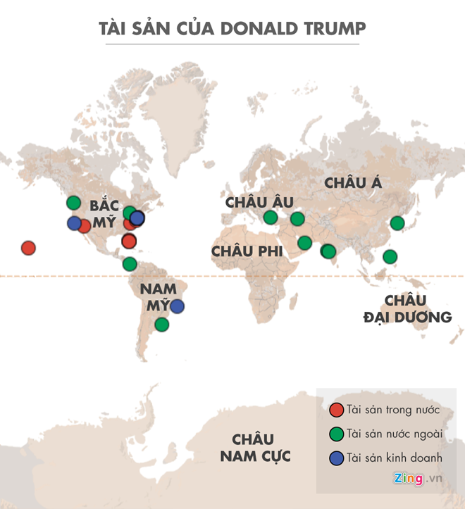 Tài sản của Trump khắp thế giới dễ thành mục tiêu khủng bố ảnh 1