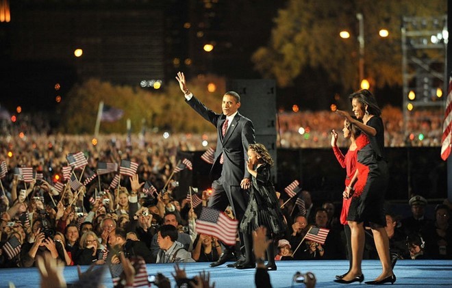 Obama trở về Chicago cho phát biểu từ biệt ảnh 1