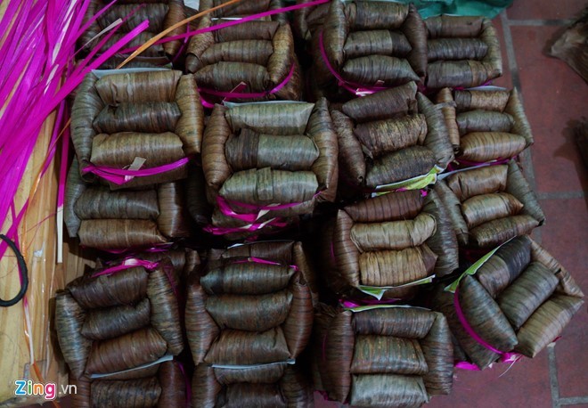 Làng bánh gai tiến vua tất bật ngày giáp Tết ảnh 8