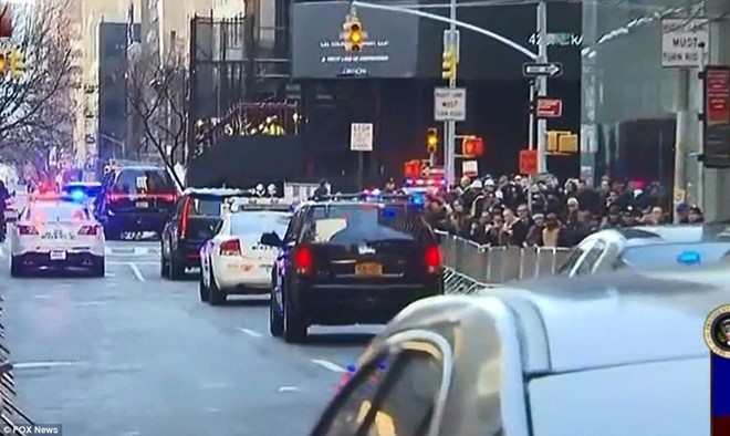 Trump đến Washington để tuyên thệ nhậm chức tổng thống ảnh 1