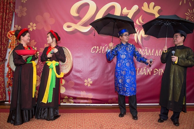 Đại sứ quán Việt Nam ở Mỹ tổ chức đón Tết cho kiều bào ảnh 1