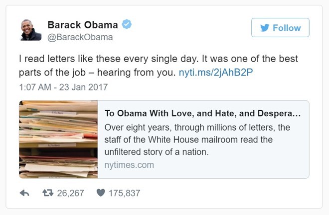 Điều Obama luyến tiếc sau 8 năm ở Nhà Trắng ảnh 1