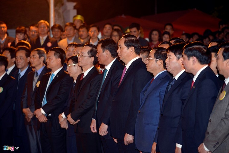 Chủ tịch nước dự lễ khai ấn đền Trần ảnh 1