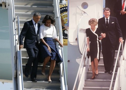 Chuyên gia nhận xét cách Trump 'bỏ rơi' vợ khi xuống máy bay ảnh 1