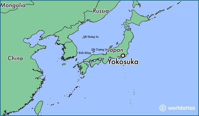 Tàu chiến Mỹ bị đâm thủng, chìm ngoài khơi biển Nhật Bản ảnh 1