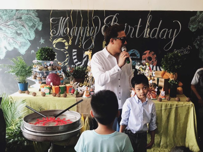 Hồ Ngọc Hà, Cường Đô La tái hợp tổ chức sinh nhật cho Subeo ảnh 1