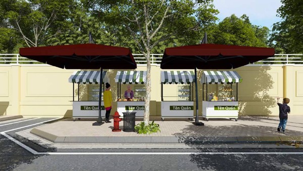 Miễn phí cho người nghèo kinh doanh phố hàng rong ở Sài Gòn ảnh 1