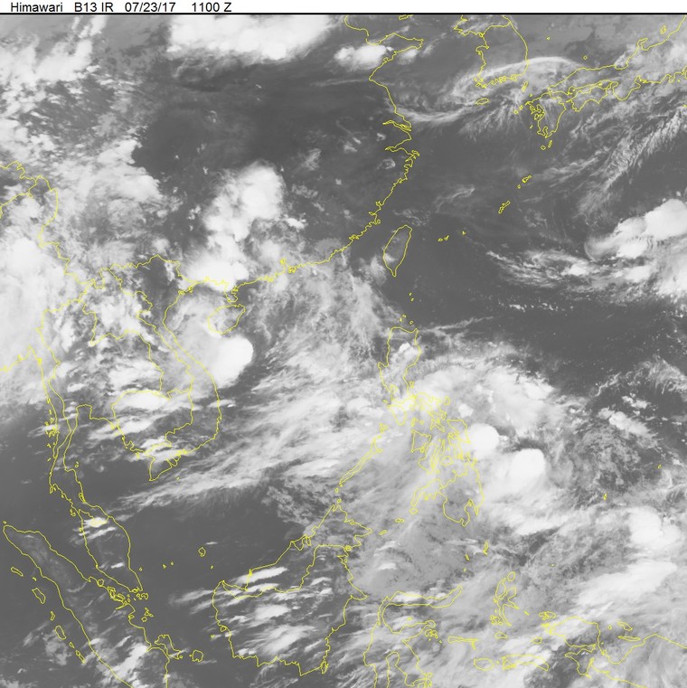 Thời tiết ngày 24/7: Bắc Bộ nắng nóng trở lại, bão số 4 chuẩn bị đổ bộ vào bờ biển nước ta ảnh 1