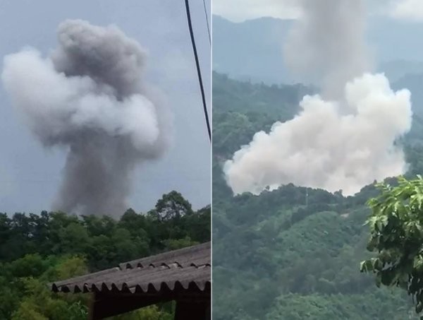 Hà Giang: Một kho quân khí bất ngờ phát nổ ảnh 1