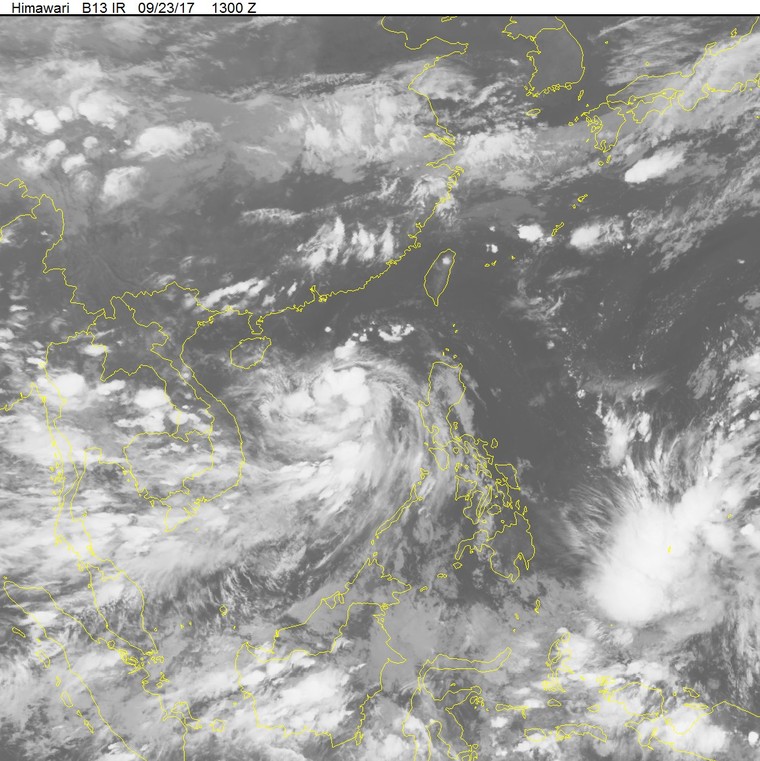 Xuất hiện áp thấp nhiệt đới trên Biển Đông ảnh 1