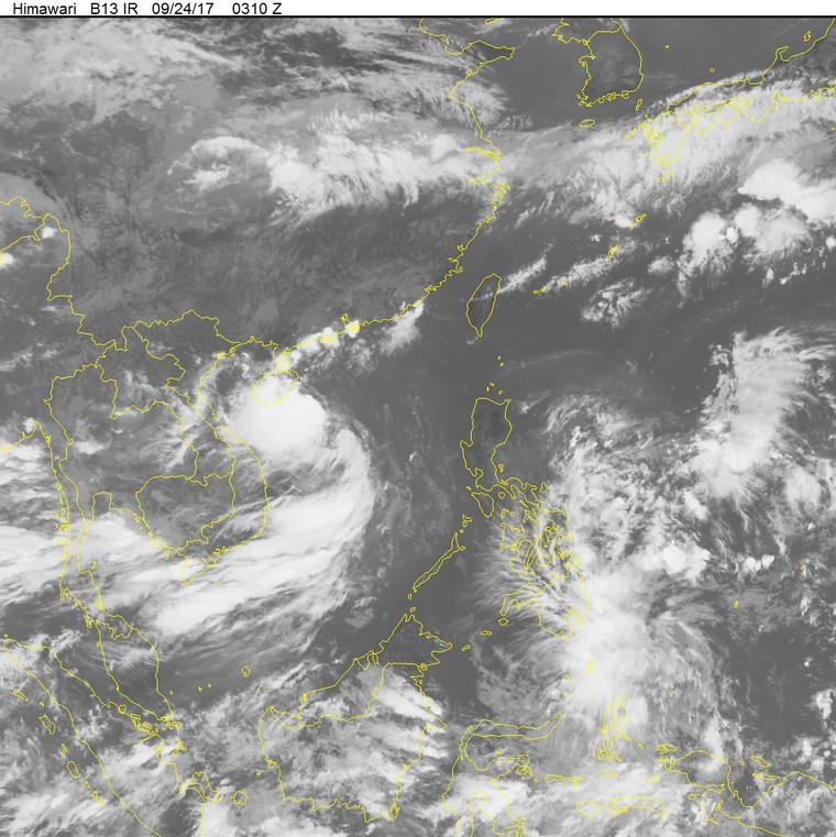 Áp thấp nhiệt đới sẽ đổ bộ vào Vịnh Bắc Bộ trong ngày mai ảnh 2