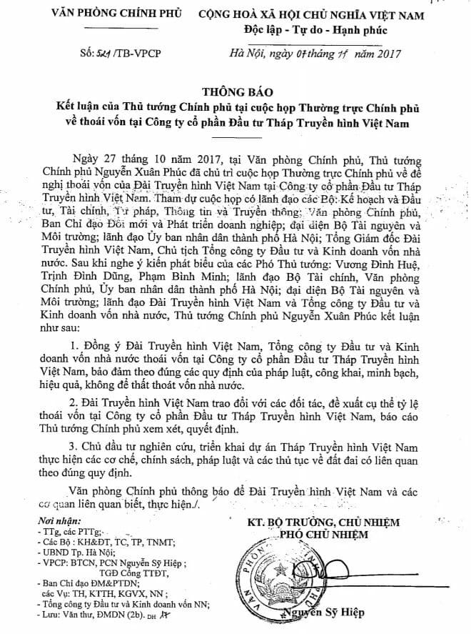Đổ bể dự án 'Tháp truyền hình Việt Nam' cao nhất thế giới ảnh 1