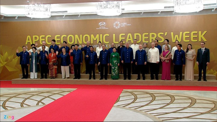 APEC 2017: Chủ tịch nước Trần Đại Quang chủ trì tiệc thiết đãi các lãnh đạo quốc tế ảnh 6