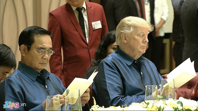 APEC 2017: Chủ tịch nước Trần Đại Quang chủ trì tiệc thiết đãi các lãnh đạo quốc tế ảnh 9