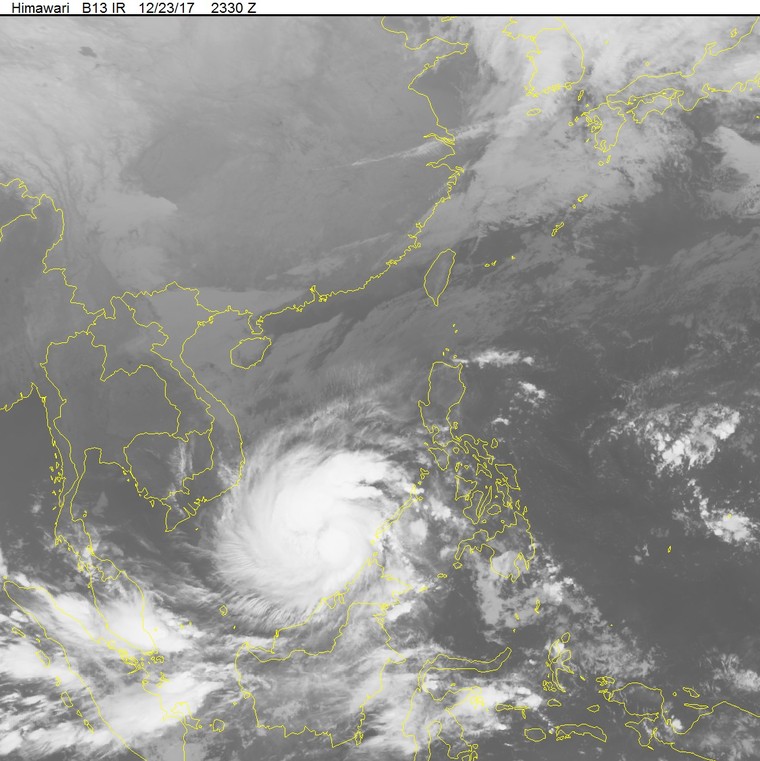 Bão Tembin gây mưa lớn kéo dài tại Nam Bộ, giật cấp 13 ảnh 1