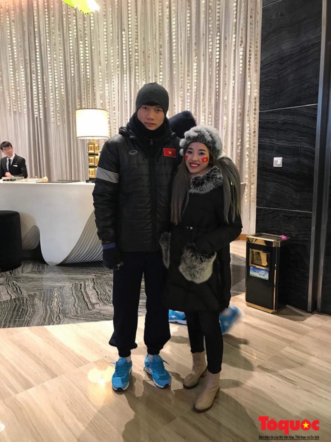 Toàn đội U23 Việt Nam sẵn sàng cho trận chung kết bất chấp mưa tuyết ảnh 2