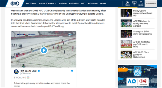 Các chính trị gia và truyền thông quốc tế dành lời ngợi khen cho U23 Việt Nam ảnh 1