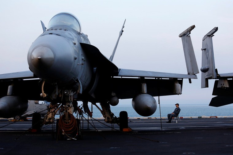 Chùm ảnh: Ngày đầu tiên của thủy thủ đoàn USS Carl Vinson tại Đà Nẵng ảnh 3