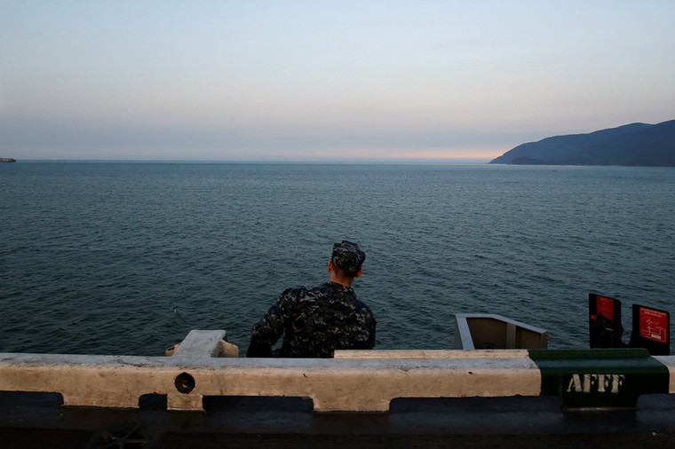 Chùm ảnh: Ngày đầu tiên của thủy thủ đoàn USS Carl Vinson tại Đà Nẵng ảnh 5