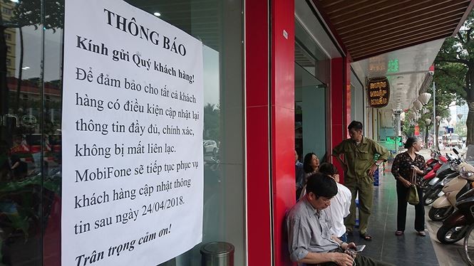 Nhà mạng lùi hạn đăng ký thông tin đến 15/5 ảnh 1