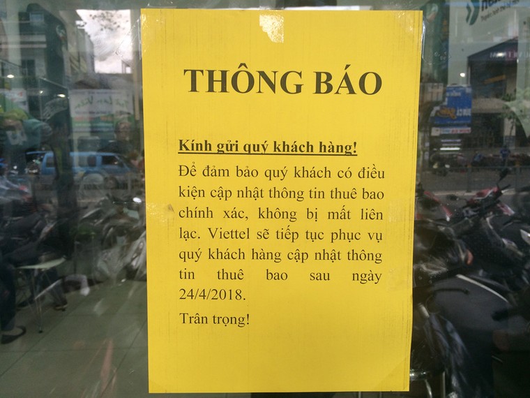 Viettel lùi hạn cập thông tin sau ngày 24/4, Cục Viễn thông lên tiếng ảnh 1