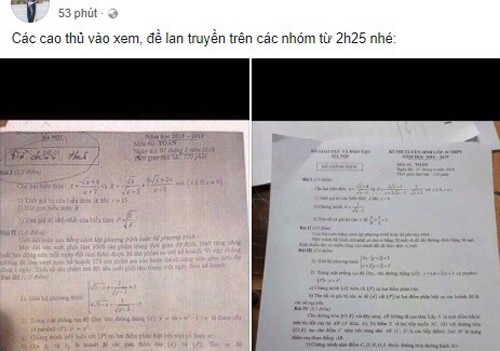 Hà Nội: Xác minh danh tính và động cơ giám thị 'tuồn' đề thi lớp 10 ra ngoài ảnh 2