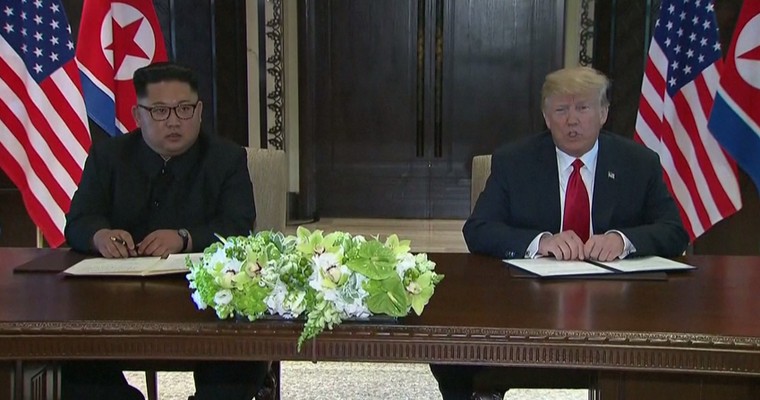 Kim và Trump ký kết hiệp ước “quan trọng, toàn diện” ảnh 1