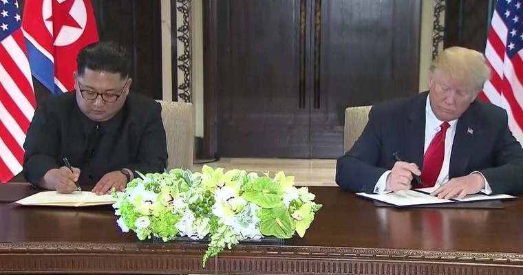 Kim và Trump ký kết hiệp ước “quan trọng, toàn diện” ảnh 2