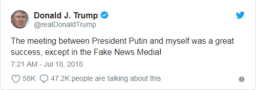 Tổng thống Trump đáp trả chỉ trích sau hội nghị thượng đỉnh Helsiki ảnh 1