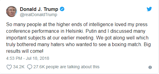 Tổng thống Trump: 'Việc tôi và Putin hòa hợp khiến nhiều kẻ khó chịu' ảnh 1