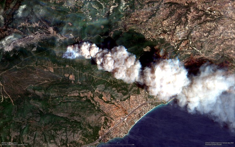 [Ảnh]: Cháy rừng tại thủ đô Athens của Hy Lạp khiến 20 người thiệt mạng ảnh 6