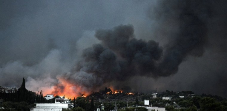 [Ảnh]: Cháy rừng tại thủ đô Athens của Hy Lạp khiến 20 người thiệt mạng ảnh 7