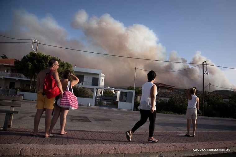 [Ảnh]: Cháy rừng tại thủ đô Athens của Hy Lạp khiến 20 người thiệt mạng ảnh 5