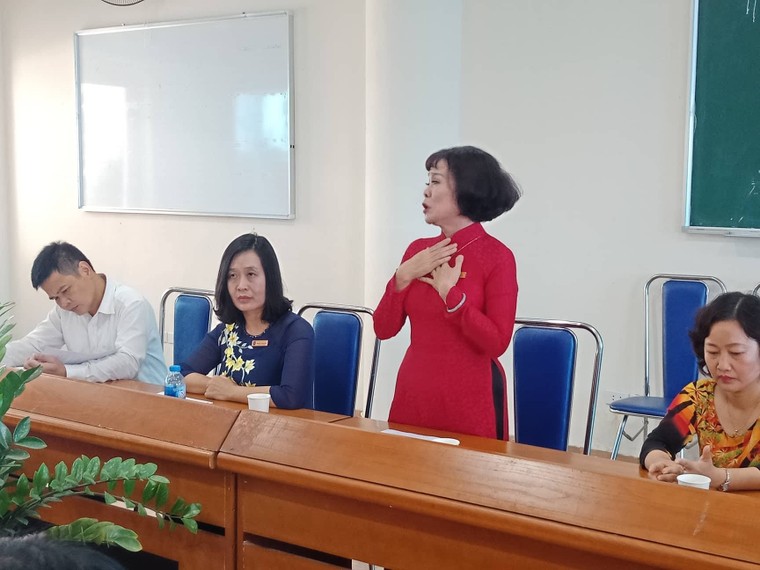  UBND quận Bắc Từ Liêm vào cuộc vụ đổ gạch, cát trong sân trường Pascal ảnh 2