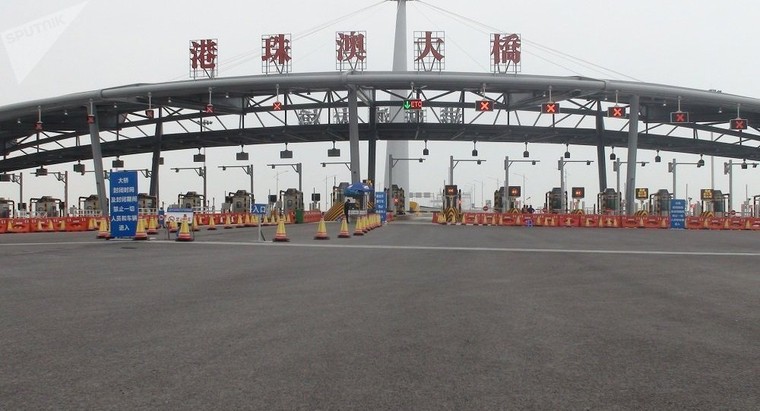 Chùm ảnh: Cây cầu vượt biển dài nhất thế giới của Trung Quốc ảnh 6