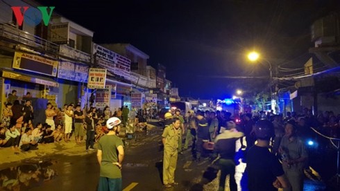 Cháy khu nhà trọ công nhân giữa đêm, một phụ nữ tử vong ảnh 2