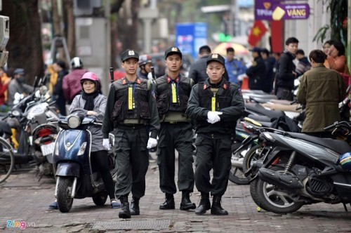 Ảnh: Xe đặc chủng, bọc thép tham dự lễ xuất quân của Công an TP Hà Nội ảnh 8