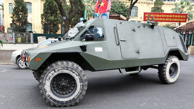 Ảnh: Xe đặc chủng, bọc thép tham dự lễ xuất quân của Công an TP Hà Nội ảnh 1