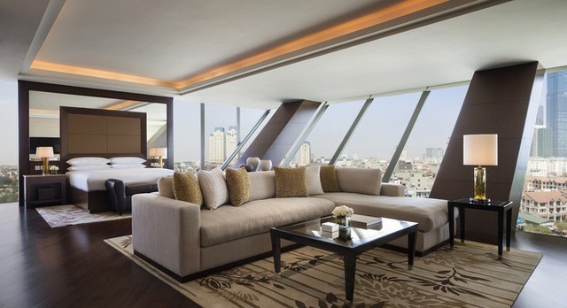 Ảnh: Phòng Tổng thống 'đắt nhất Hà Nội' nơi ông Trump đang lưu trú ảnh 3