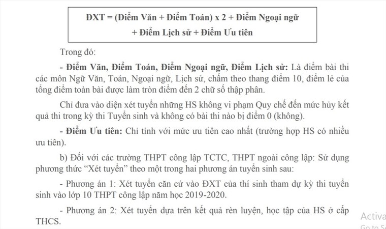 Hà Nội công bố điểm chuẩn các trường THPT chuyên ảnh 2
