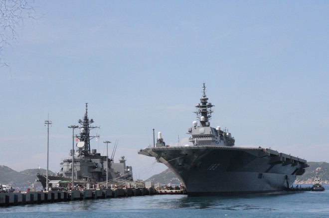 Chiến hạm Nhật Bản, Canada, Pháp thăm Việt Nam ảnh 1