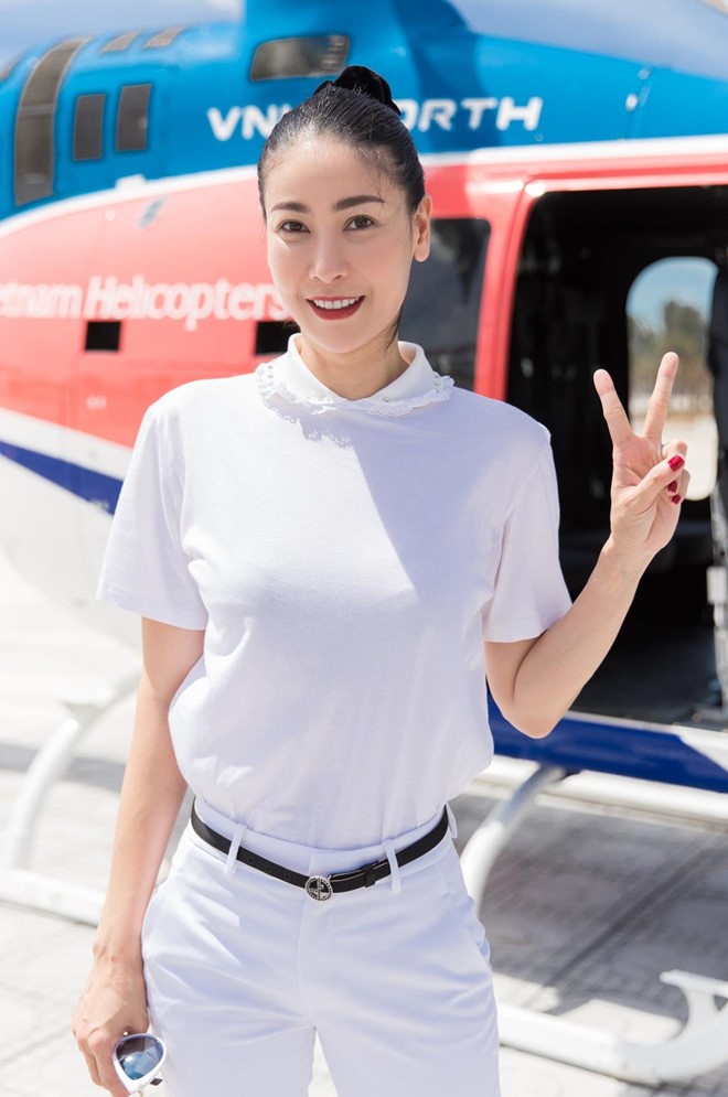 Đỗ Mỹ Linh xinh đẹp bên dàn thí sinh hoa hậu sau tin đồn yêu thiếu gia ảnh 5