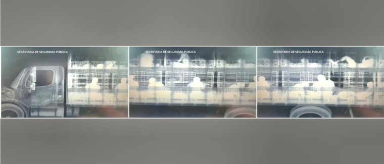 Mexico sử dụng máy quay hồng ngoại truy quét xe tải chở người nhập cư ảnh 1