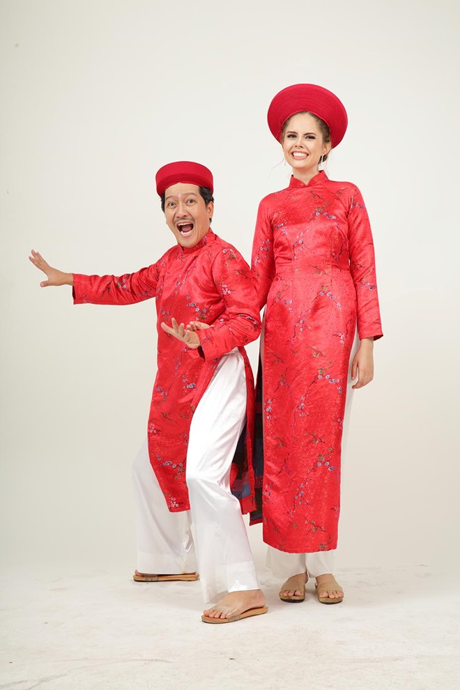 Trường Giang bất ngờ chụp ảnh cưới với gái Tây ảnh 5