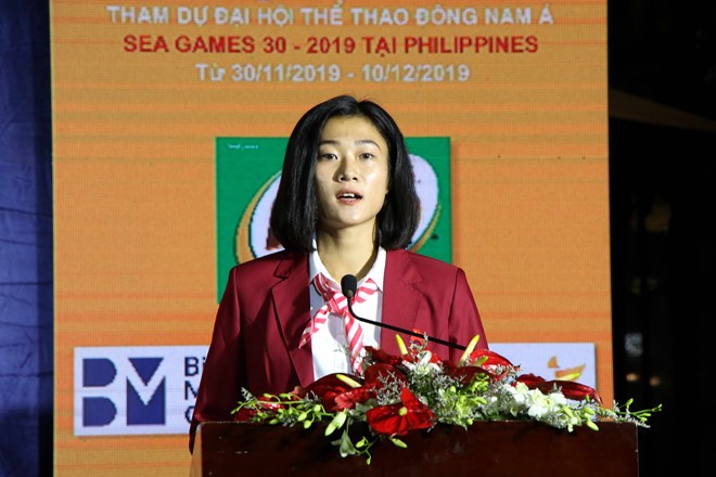 Đoàn thể thao phía Nam làm lễ xuất quân trước thềm SEA Games 30 ảnh 1