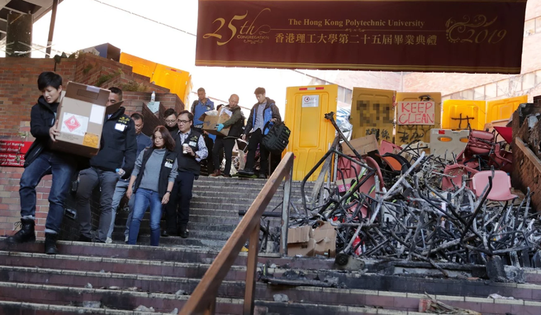 Đại học Bách khoa Hong Kong mất 6 tháng sửa chữa sau 'cơn bão' biểu tình ảnh 2