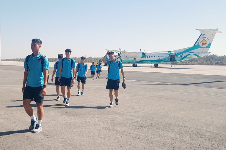 ĐT U23 Việt Nam đã có mặt tại Buriram, sẵn sàng cho VCK U23 châu Á 2020 ảnh 1