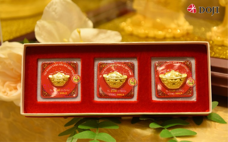 Gần 270.000 sản phẩm của DOJI đến tay khách hàng nhân dịp Thần tài 2020 ảnh 1