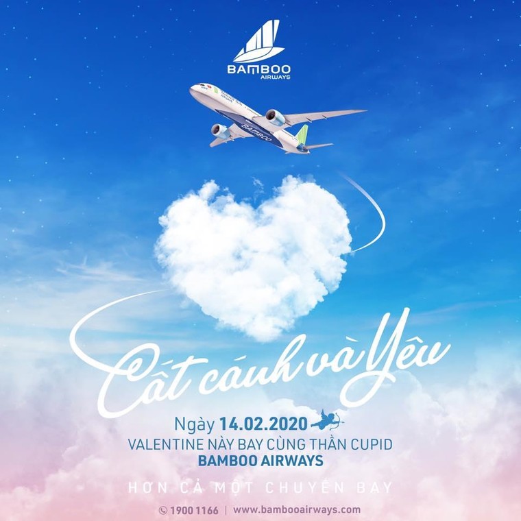 Mùa yêu đong đầy với ưu đãi 'Cất cánh và Yêu' của Bamboo Airways ảnh 1